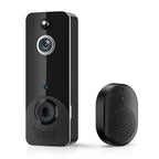 Wireless Video Doorbell with Night Vision & AI Recognition