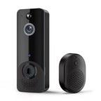Wireless Video Doorbell with Night Vision & AI Recognition