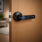 Waterproof Fingerprint Smart Door Lock with Bluetooth & 100 Password Storage (IP65)