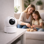 PTZ Security Camera (360° Remote Control)