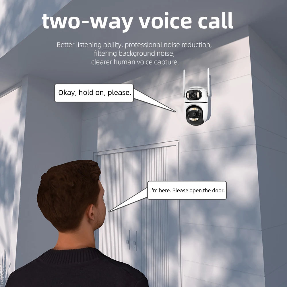 4K PTZ Security Camera (Auto Tracking)