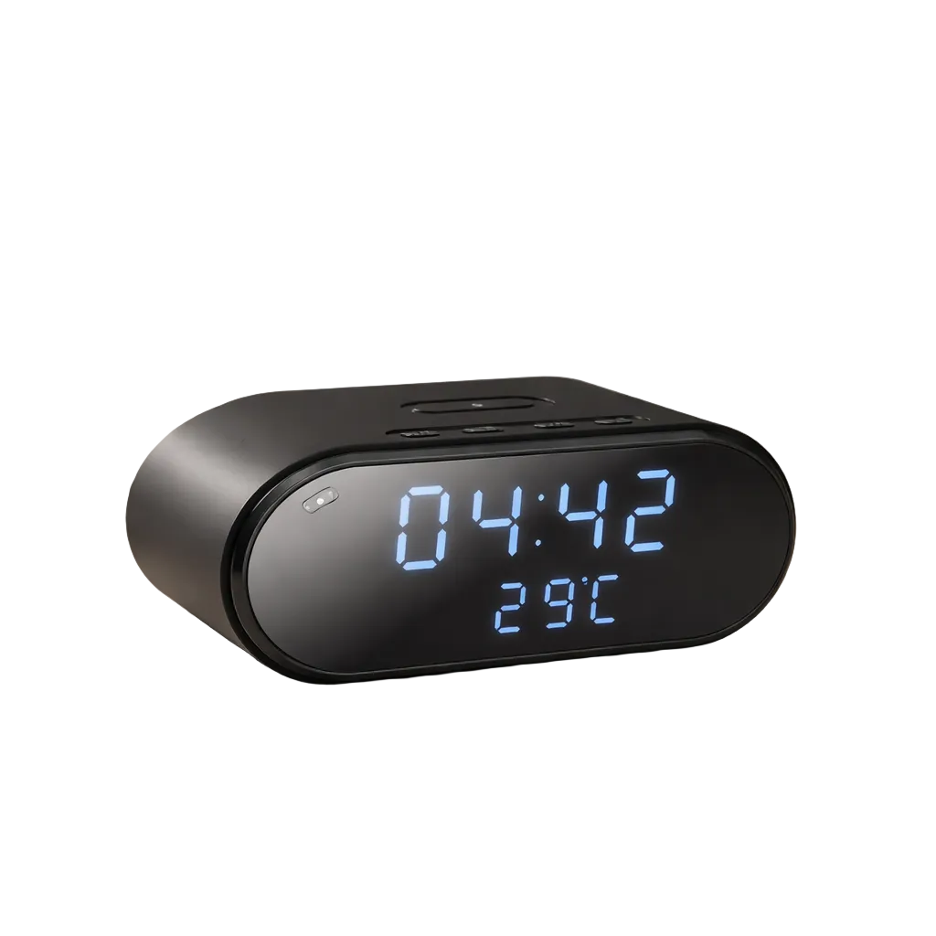 Clock Security Camera (4K WiFi, Motion Detection)
